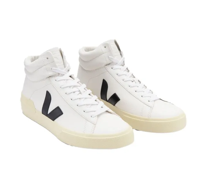 VEJA Minotaur Chromefree leather white black butter men