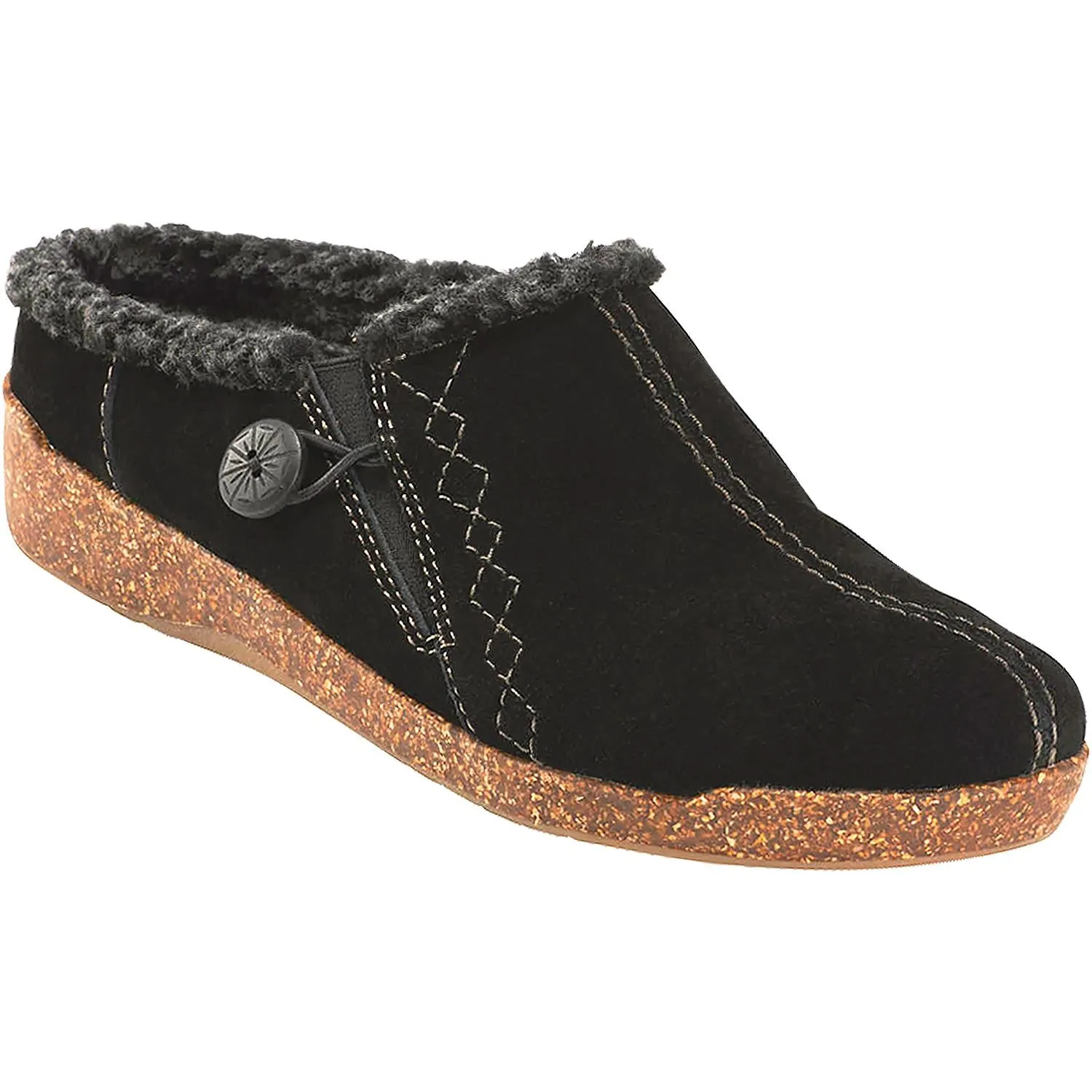 Women's Earth Johanna Black Suede