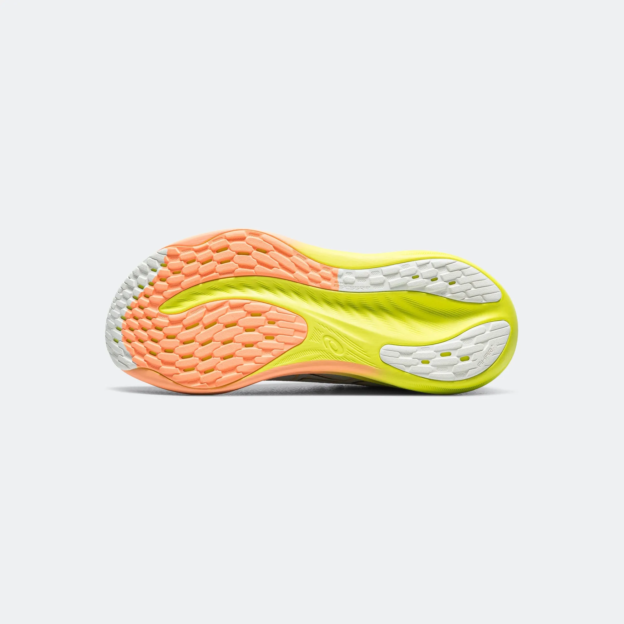 Womens GEL-Nimbus 26 'Paris' - Cool Grey/Safety Yellow