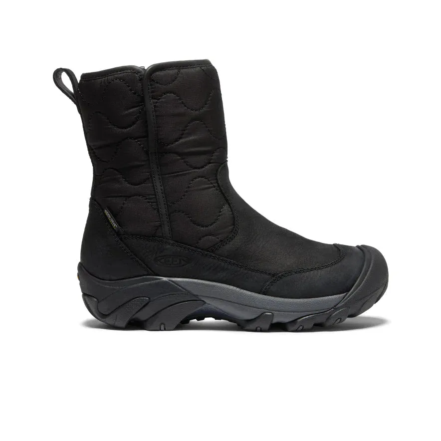 Women's Keen Betty Waterproof Pull-On Boot Color: Black/ Black