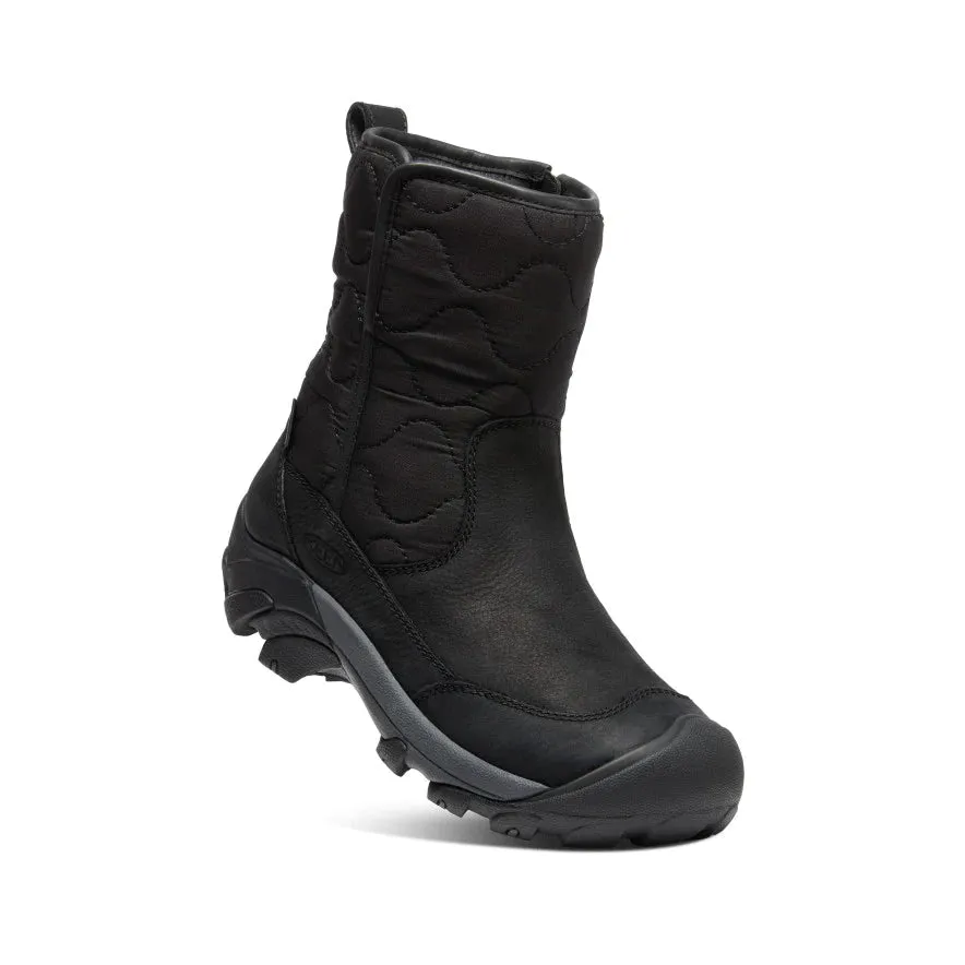 Women's Keen Betty Waterproof Pull-On Boot Color: Black/ Black