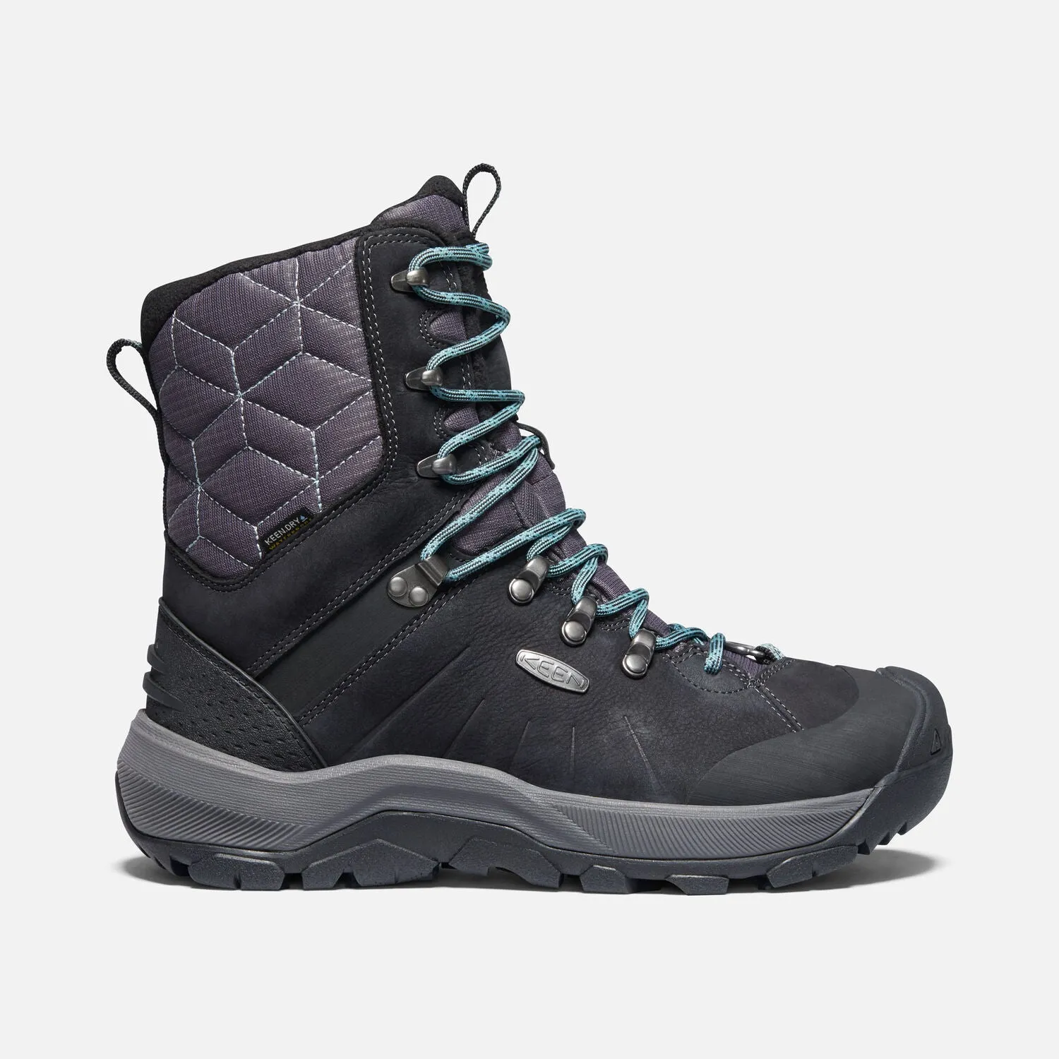 Women's Keen Revel IV High Polar Boot Color: Black / North Atlantic