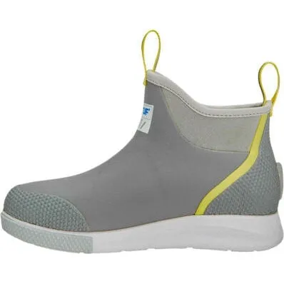 Xtratuf Women's Ankle 6" WP Slip Resist Deck Sport Boot -Grey- ADSW108